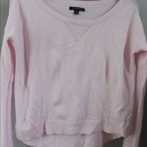 baby pink sweater